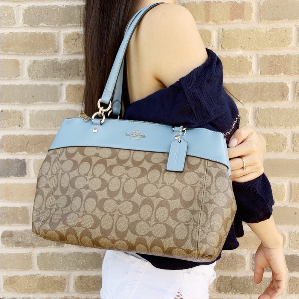 Gaby’sBags👜💕-NWT Coach Satchel&Crossbody Blue